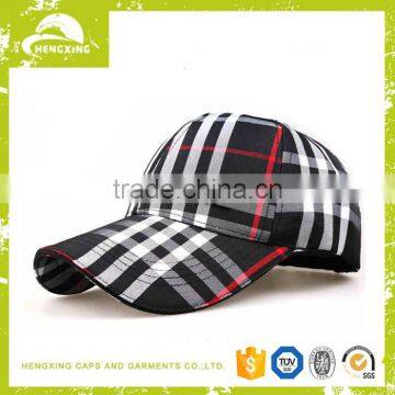 Fashion high quality cotton twill plain metal buckle back baseball cap