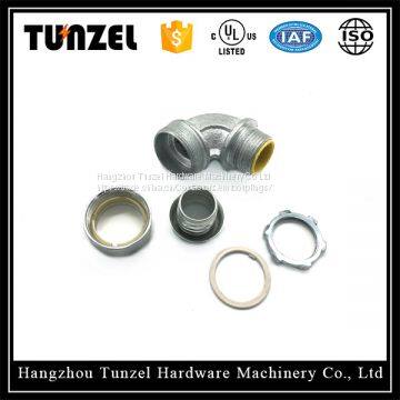 Liquid Tight 90 Degree Malleable Flexible Conduit Connector photo-4