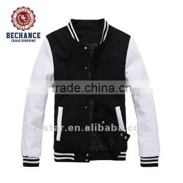 Fashion Black Outdoor Sport Men and Gentleman Hot Selling Varsity Softshell Cropped Down Jacket r HA071