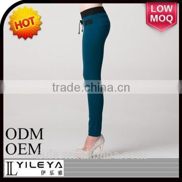 Fashional designed plus size casual skinny pants