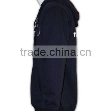 2015 Good Quality Wholesale Cheap Basic Black Lightweight Hoody photo-2