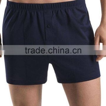 Wholesale New Men's Custom Cotton Sporty Knit Boxer Brief Comfortable Underwear Cotton Jersey Boxer Shorts photo-4