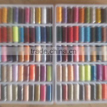 402 Polyester Sewing Thread Set 50 Colors 200m Each Cone With Embroidery Thread photo-2