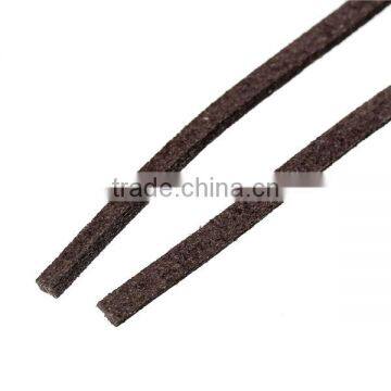 Velvet Suede Jewelry Rope Cord Coffee 2.5mm( 1/8") x 1mm, 20 M photo-2
