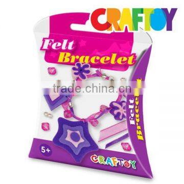 Art & Craft Kit Educational Toy Felt Jewelry Star Bracelet Low Price photo-2