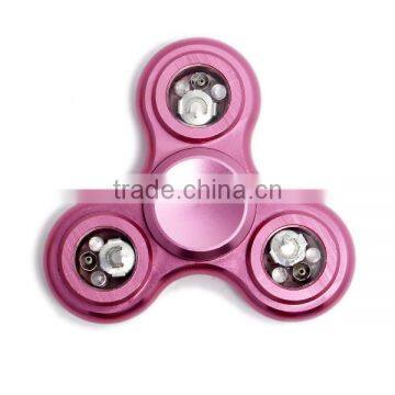Aluminum Led Light Hand Spinner Toy photo-3