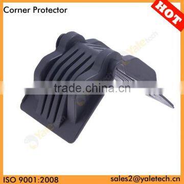 cardboard corner protection/box corner protectors/black plastic corners