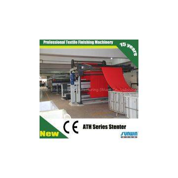 Stenter for Open Width Knitted Fabric With Thermal Oil Heating