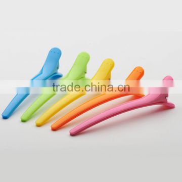 Wholesale Hair Clip,Beauty Salon Equipment Different Colors Plastic Clip