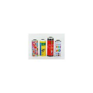 Aerosol Spray Metal Can 35-70 Aerosol Tin Can , Hair Spray Cans