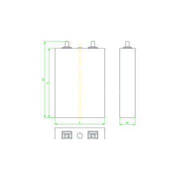 3.2V 40Ah LiFePO4 Battery For Solar Street Light