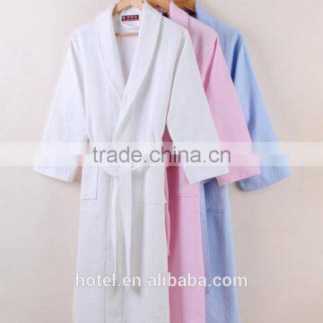 Manufacture cheap cotton camouflage waffle bathrobe