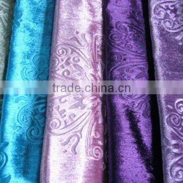 Embossed Velvet fabric