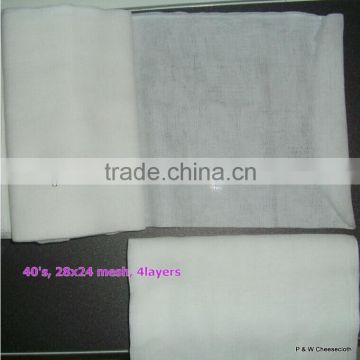 no toxins Grade 50 100% various usage of cotton muslin clothing or cloths Cotton Cheesecloth Muslin Cloth 28x24 mesh