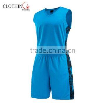 Custom Top Quality 100% Polyester Fabric basketball Jersey