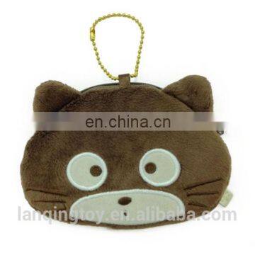Plush Small Mini Fancy Animal Cat Coin Purse photo-2