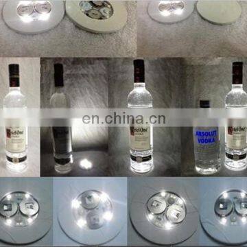 Blue Laser Light Coasters Glow Bar Products Promotional Flashing Items photo-4