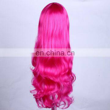 Wholesale 90cm Long Big Wavy Heat Resistant Curly Wig