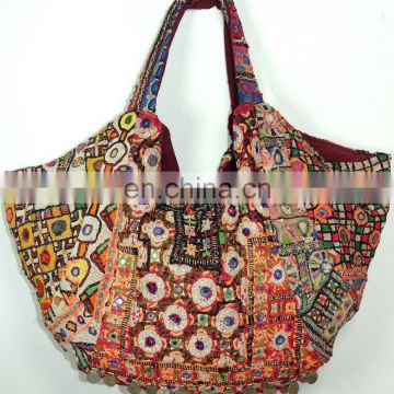 beautiful Contemporary leather hand bag banjara gypsy tote bags