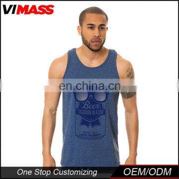 wholesale cotton custom mens tank top