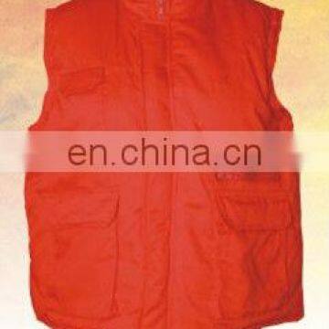 workwear uniform red bodywarmer