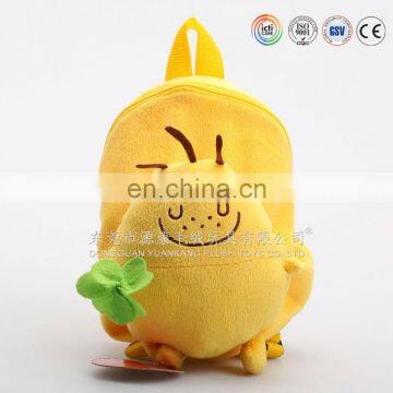 Kids carton plush emoji backpack,plain backpack for kids