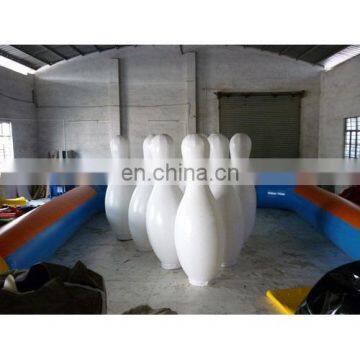 Inflatable bowling game