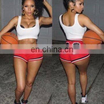 gym sportswear sexy women active wear wholesale basketball shorts