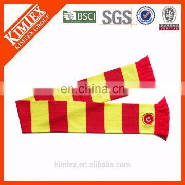 Promotional cheapest football custom scarf