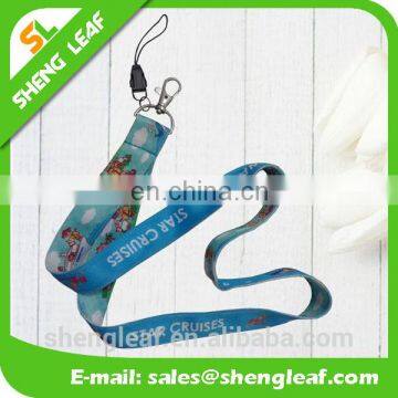 Sublimation lanyards for keys made of polyester lanayrd