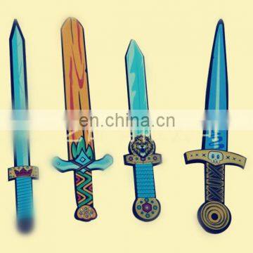 Kids Game Cosplay Toy Blue Pixel Weapon Toy sword