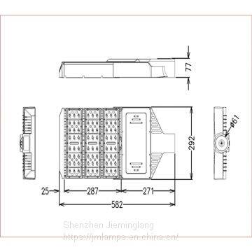 New Concept Jie Minglang Power Brand Maoshuo JML-ST-A90W LED Waterproof Landscape Garden Light 90W photo-2