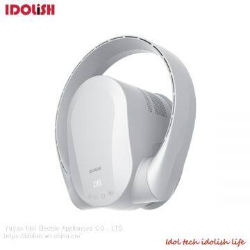 2019 Hot Sales Wholesale Table Desk and Wall Mounted Bladeless Fan Rotating Electric Fan With Remote Control photo-2