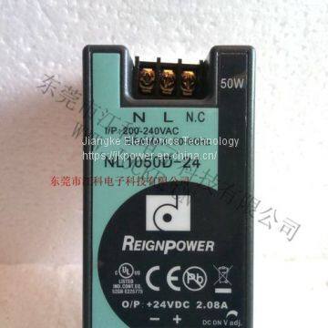REIGNPOWER NL1050D-24/50W24V2.1A SWITHING POWER SUPPLY DIN RAIL