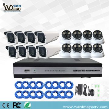 16chs H. 265 1080P Full Color in Day & Night Poe IP Camera Systems