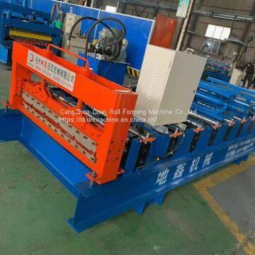 DX-900 Trapezoidal Roof and Wall Fully Automatic Roll Forming Machine photo-4