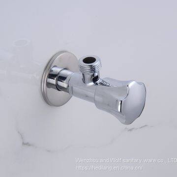 Toilet Hot and Cold Triangle Valve Water Heater Water Stop Valve photo-3