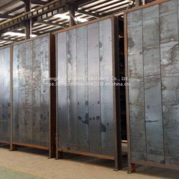 Charcoal Briquette Drying Machine Mesh Band Dryer(0086-15978436639)