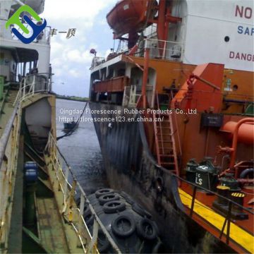 Oil tanker berthing ship floating fender for marine service