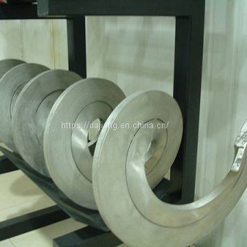 Shaftless Spirals Coupling discs Multiple flights