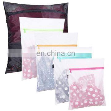 Polyester Mesh Laundry Bag with Zipper