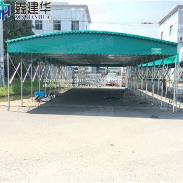 Large warehouse awning size customization/Photo of outdoor push pull tent