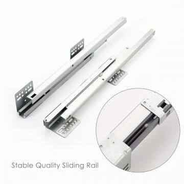 Filta China Factory Heavy Duty Kitchen Cabinet Full Extension Side Mount Slim Tandem Metal Box Soft Closing Drawer Slides photo-3