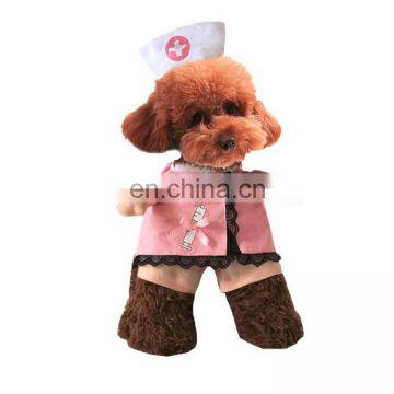 Nurse costumes for dogs pet clothes animal sexy girls dog costume