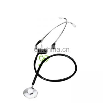 New Arrival Multi-function Black PVC tube mini single head stethoscope for sale