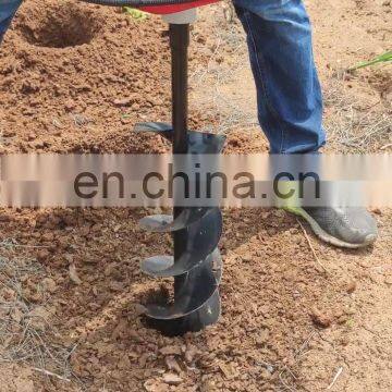 Post hole digger parts tree planting ground auger petrol engine power drill