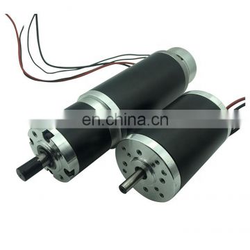 48v Dc planetary gear motor rated 15Nm 72rpm 113w, with electromagnetic brake