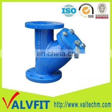 Blue Epoxy Flanged Y Type Strainer for Water photo-3
