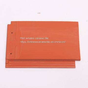 Clear T-style Clay Flat Roof Tiles for The House India photo-2