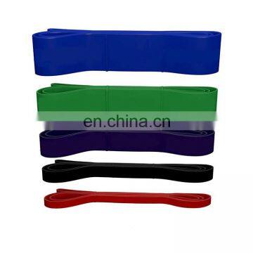 Sports Fit Loop Custom Fabric Set Yoga Elastic Rubber Resistance Bands photo-6